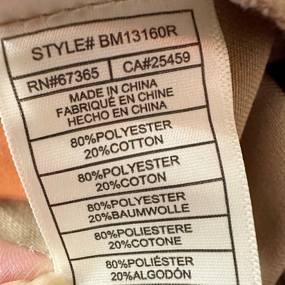 Steve Madden Seaside Cinch Short Size Large Paperbag Tan Minimalist Neutral - Picture 5 of 9